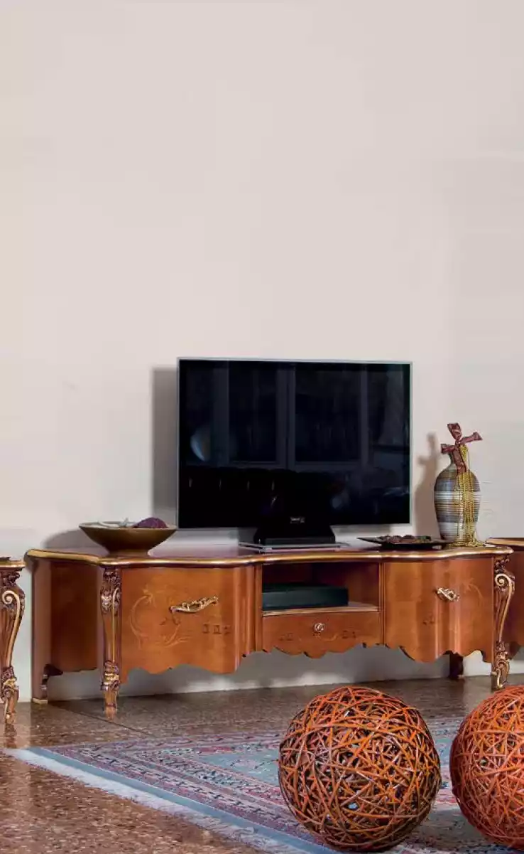 Kommode Schrank Sideboard Klassischе Luxus Wohnzimmer Schranke Holz