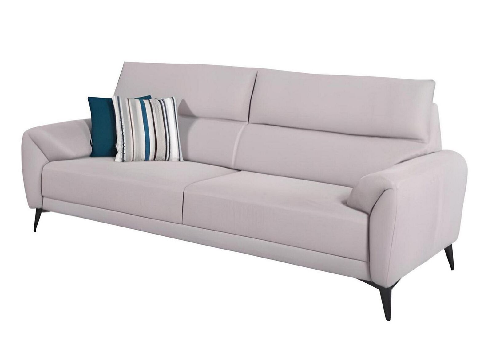 Weißes Polstersofa Designer Couchen Stoffsofas Wohnzimmer Sitzmöbel