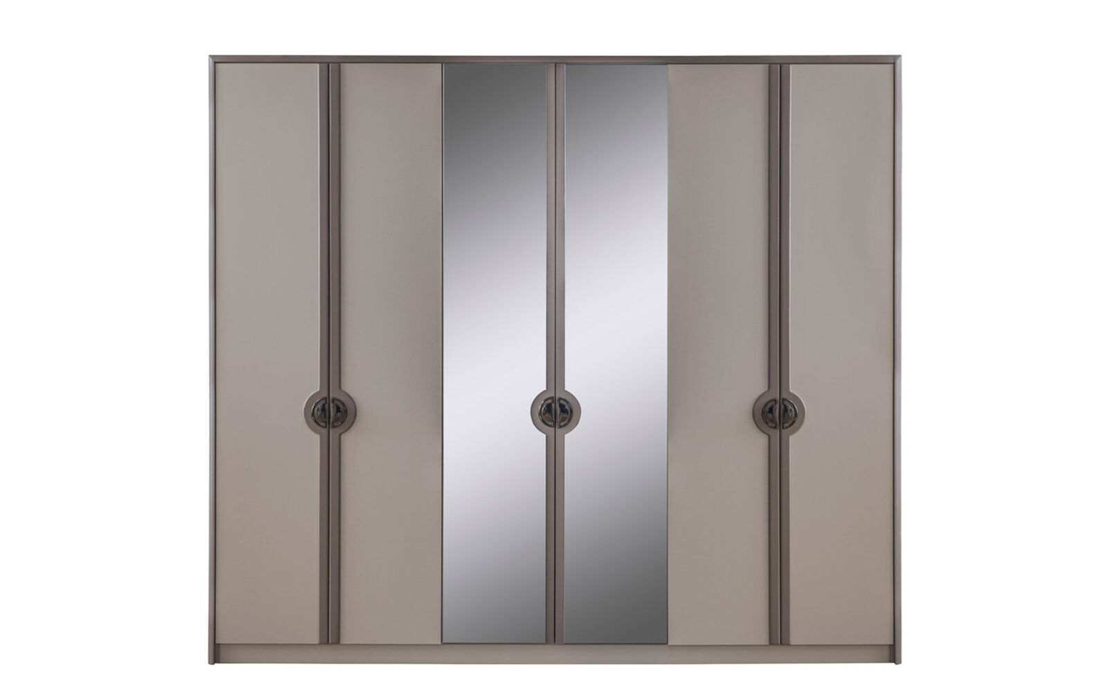 Kleiderschrank Garderobenschrank Schrank Moderne Holzschrank Grau