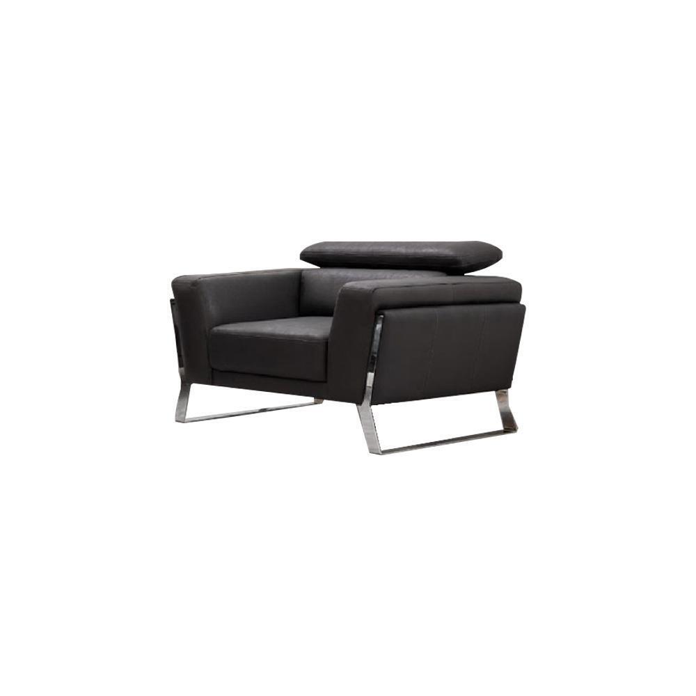 Wohnzimmer Schwarzer Sessel Clubsessel Relaxsessel Metall Einsitzer Neu