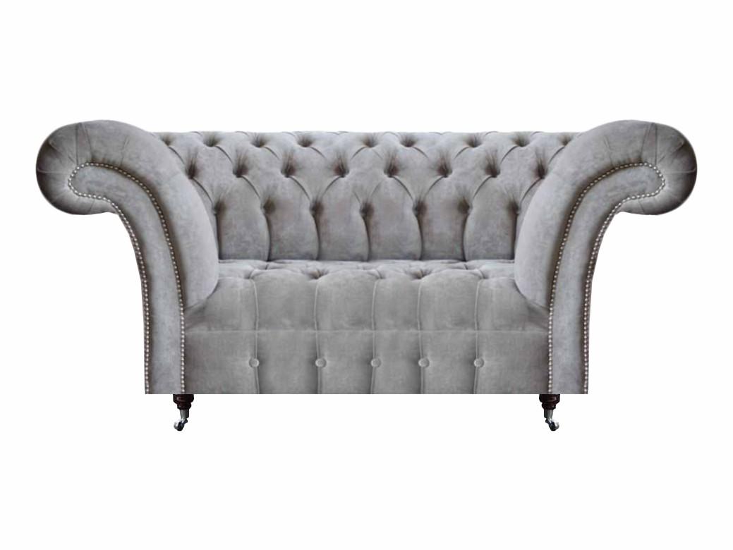 Designer Sofa Couch Zweisitzer Polsteritz Chesterfield Polstermöbel Wohnzimmer
