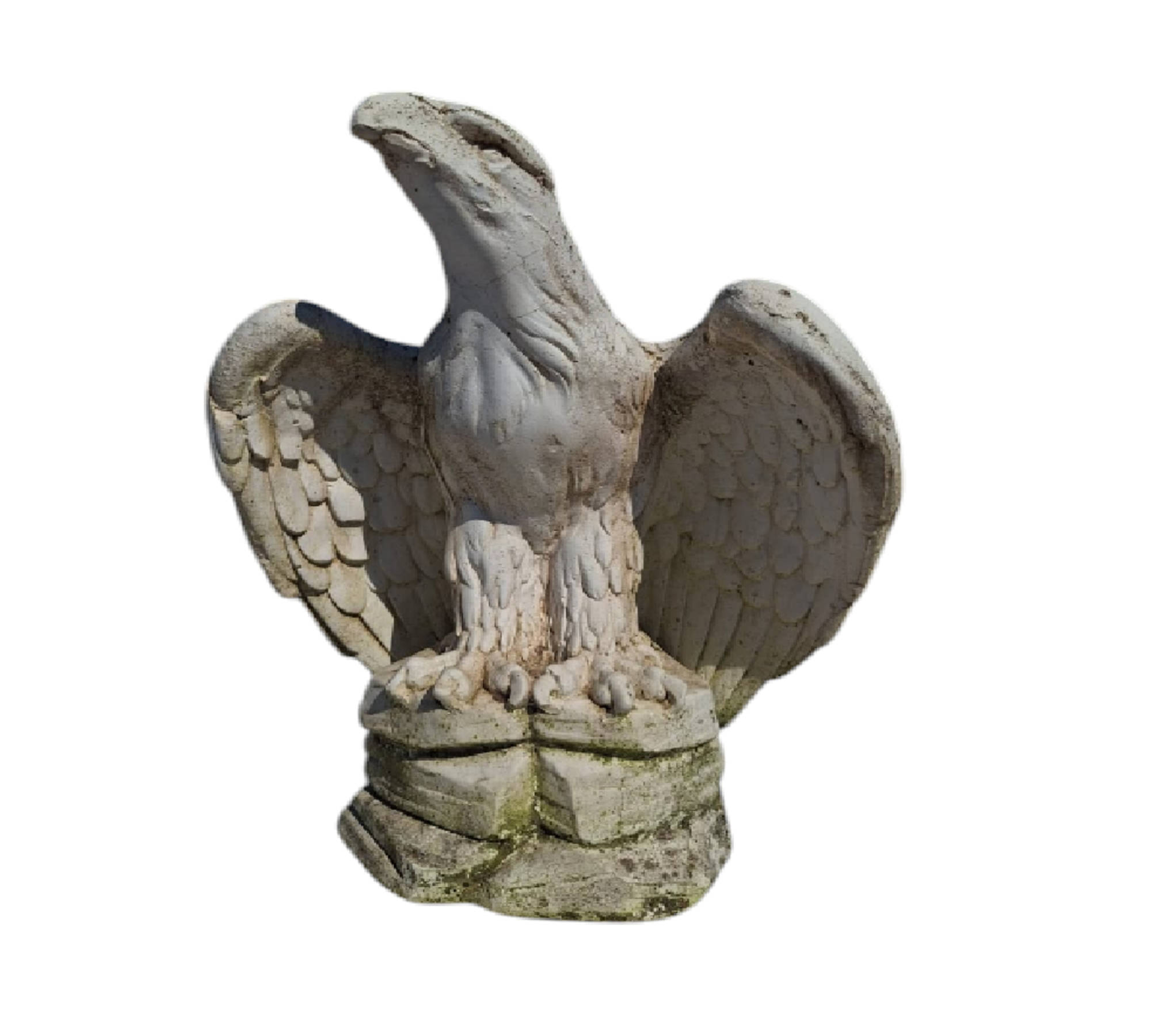 Deko Adler Skulptur Design Figur Statue Garten Statuen Figuren 30cm Sofort