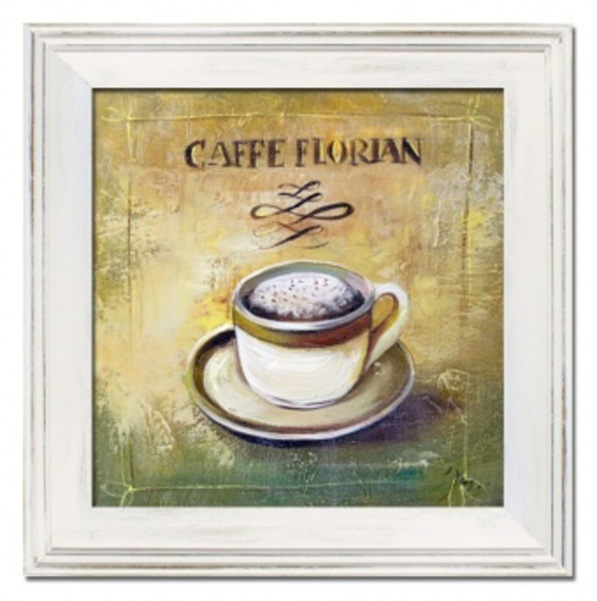 Kaffeetasse Handarbeit Ölbilder Gemälde Leinwand Ölbild Bild G16223