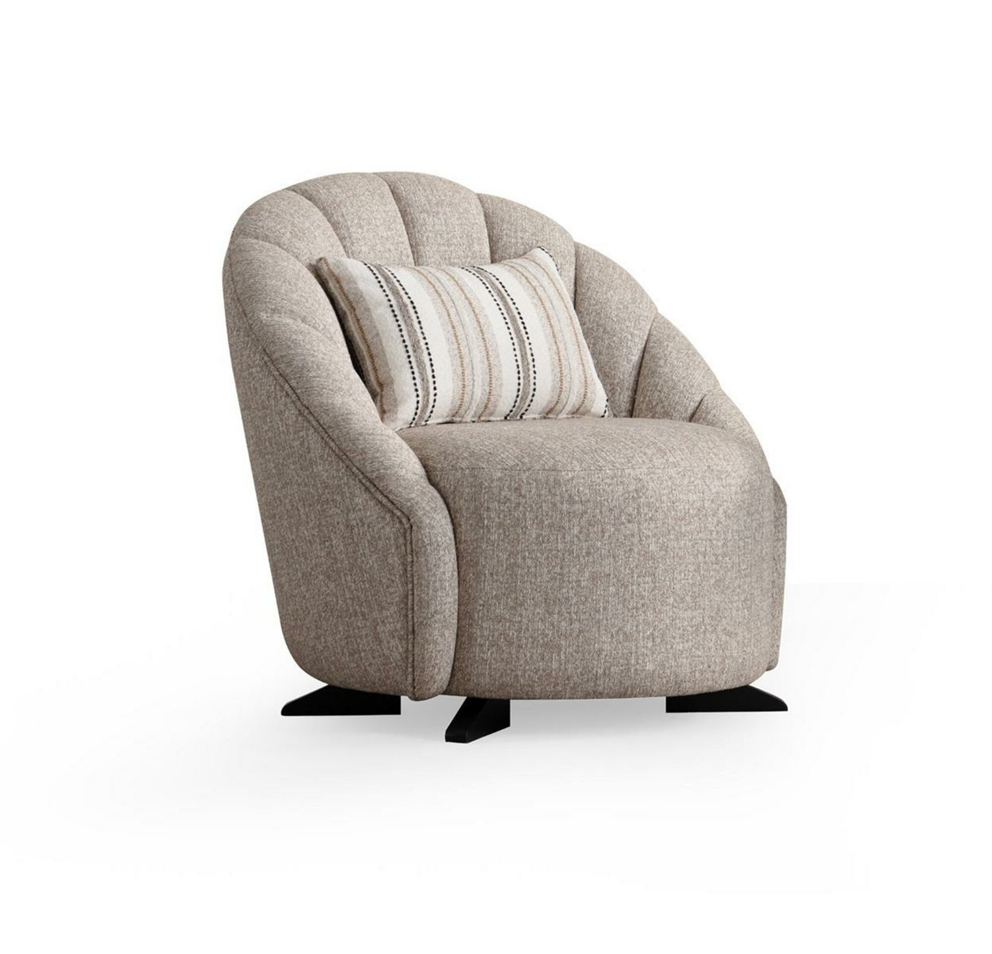 Sessel Sitz Modern Design Moderner Stoff Einsitzer Relax Stil Luxus Möbel Neu