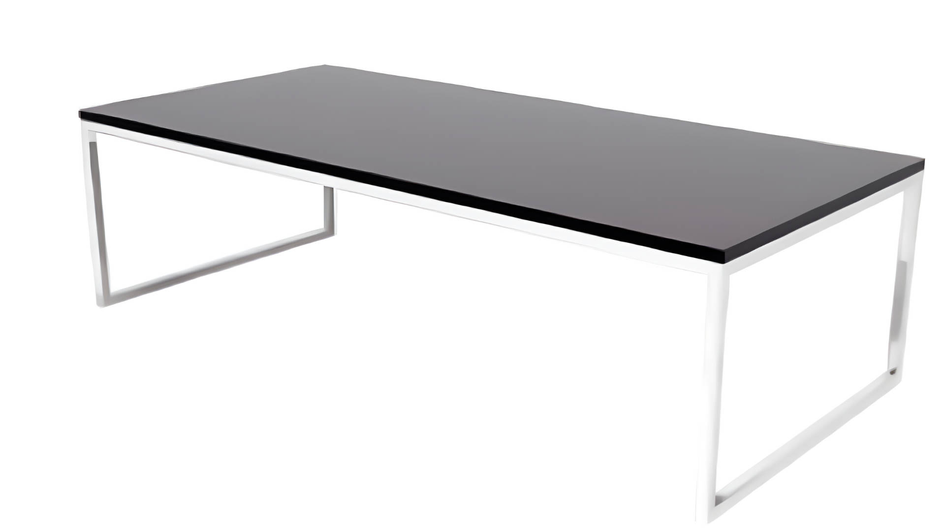 Innovativer schwarzer Couchtisch Büromöbel Holztischplatte Kaffeetisch