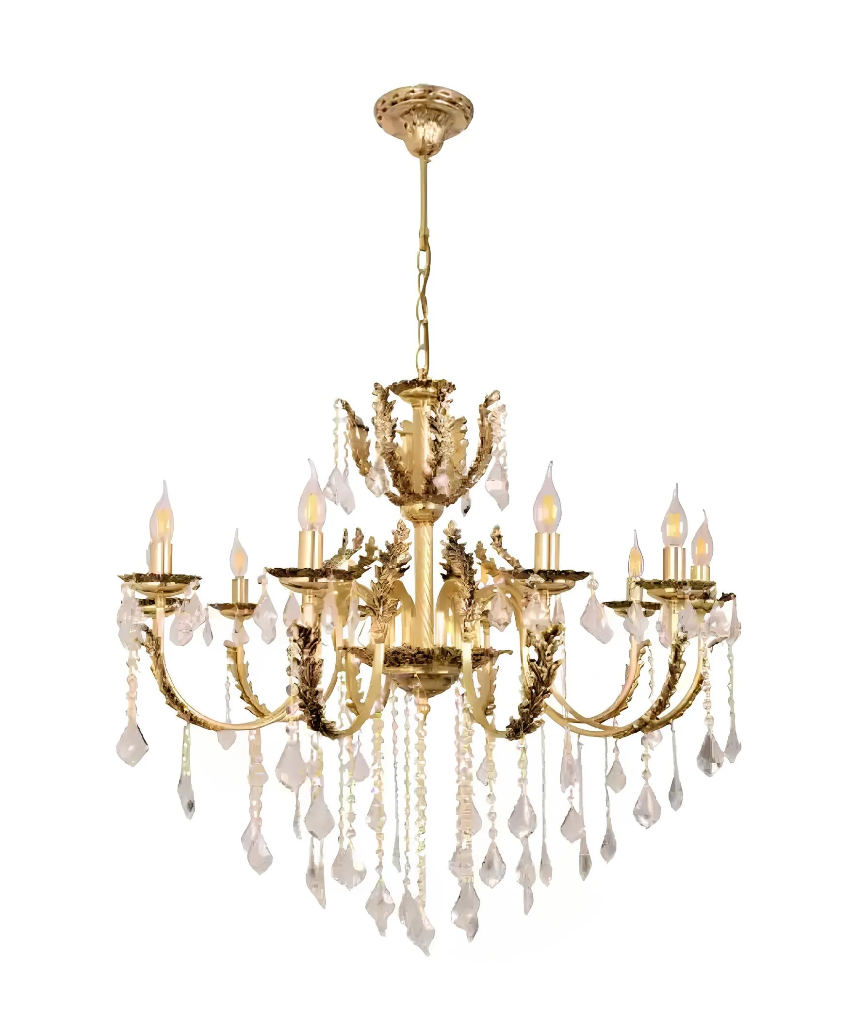 Hängeleuchte Kronleuchter Lampe Kristalllampe Deckenleuchte Lampen 97x130