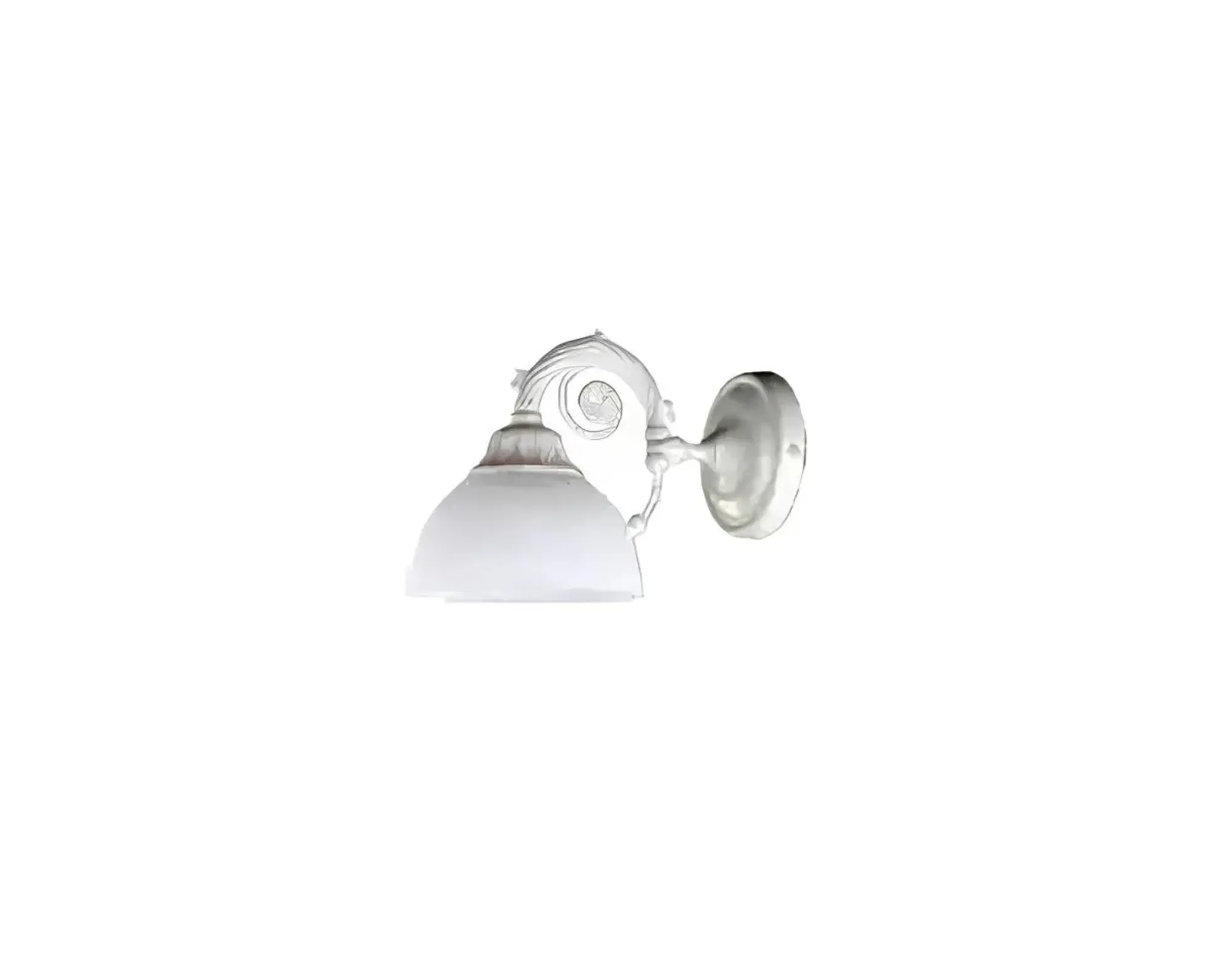 Wandleuchte Wandlampe Wandleuchten Art Lüster Wand Lampen Weiß Glas