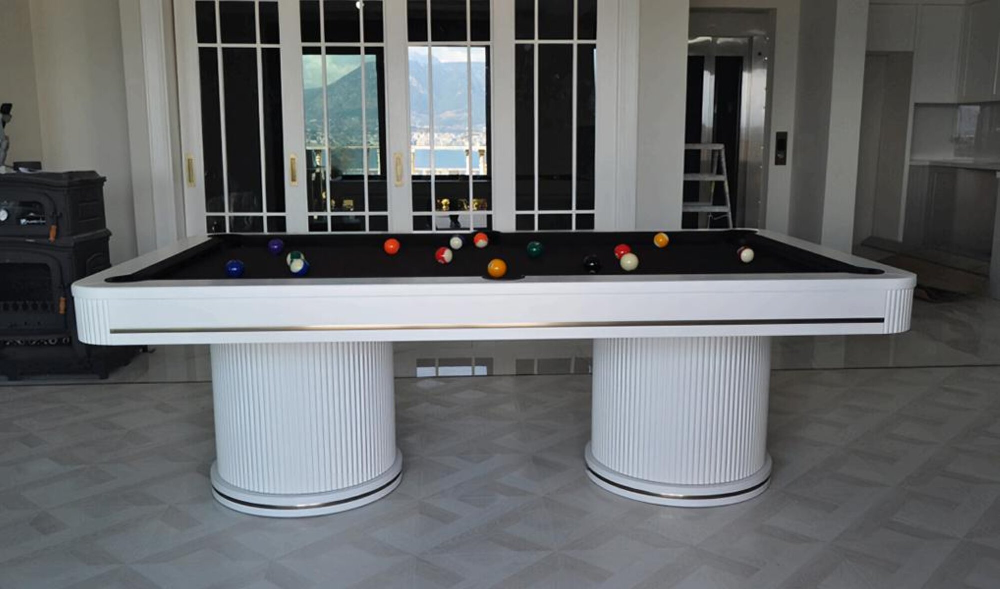 Billardtisch Pooltisch 7FT Billardtische Spieltisch Poolbillardtisch Kugeltisch