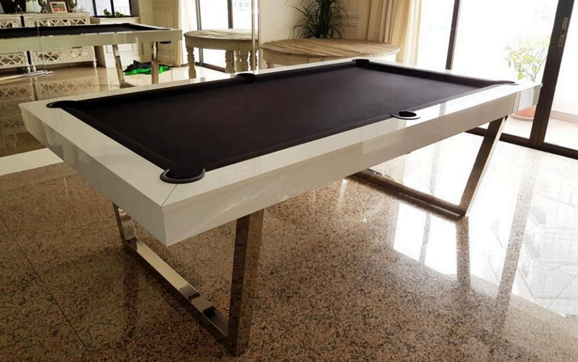 Billardtisch Pooltisch Kugeltisch Poolbillardtisch Billiardtable Tisch 7ft