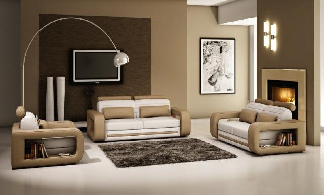 LEDERSOFA LEDER SITZER BETTFUKTION MADE IN EU POLSTERGARNITUR SOFAGARNITUR 3+2+1