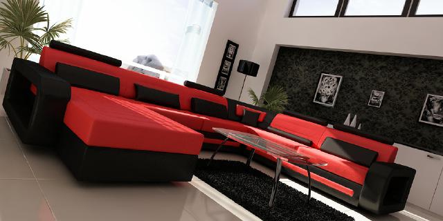 Wohnlandschaft Couch Sofa Couch Designer Couchen Polster Garnitur Neu Ecksofa !