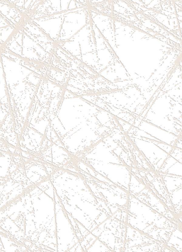 Wohnzimmerteppich Teppich Weiß Abstrakt Linien Muster Kurz Flor Rechteck