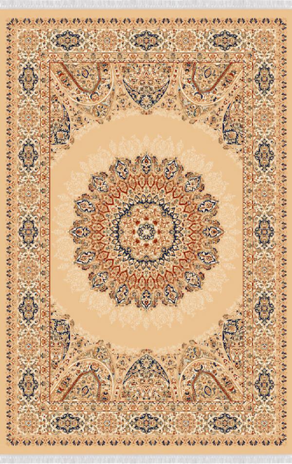 Teppiche Flachgewebe Teppich Abstrakte Designer Orientteppich 150x233 Beige Blau