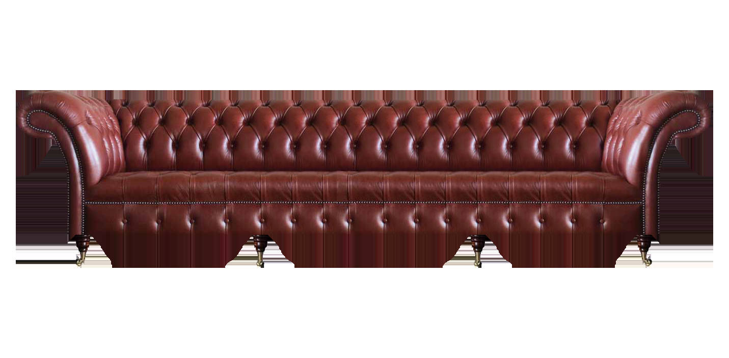 Polster Möbel Sofa Viersitzer Couch Braun Wohnzimmer Chesterfield Einrichtung