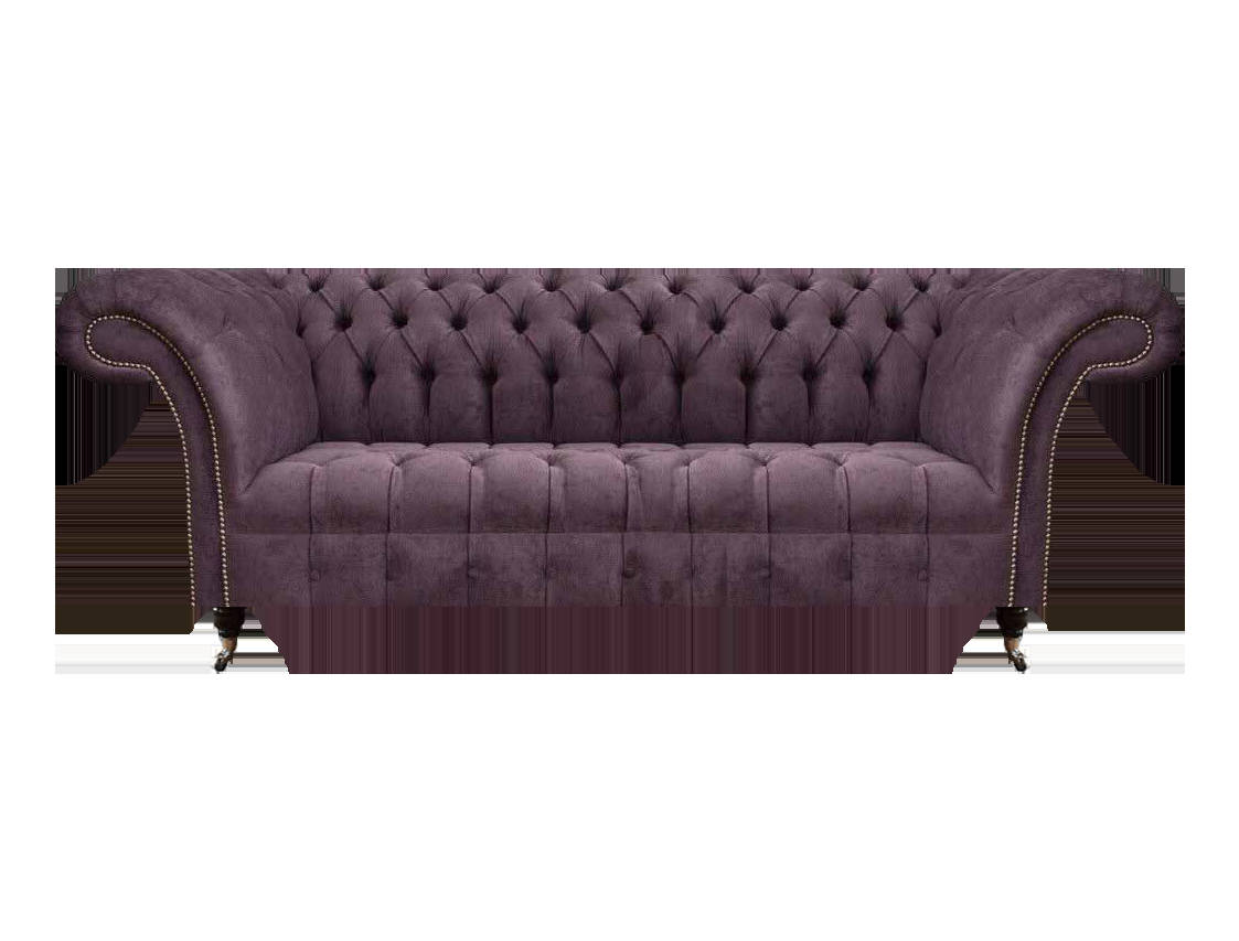 Eleganter Chesterfield Dreisitzer Moderne 3-Sitzer Wohnzimmer Sofas