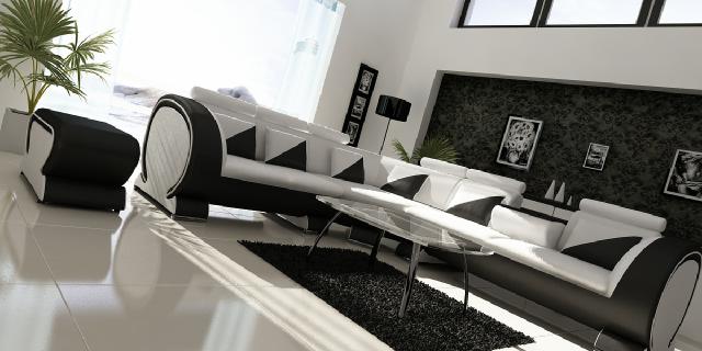 Designer Ecksofa Couch Sofa Polster Garnitur Lounge Sofas Couchen Wohnlandschaft