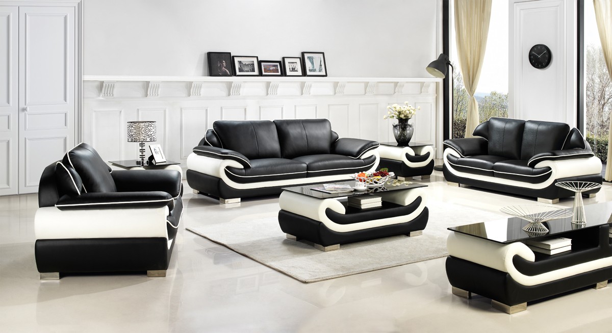 Sofagarnitur Couch Polster Sofa Set 3+2+1 Leder Couchen Sofas Garnitur Sitz T777