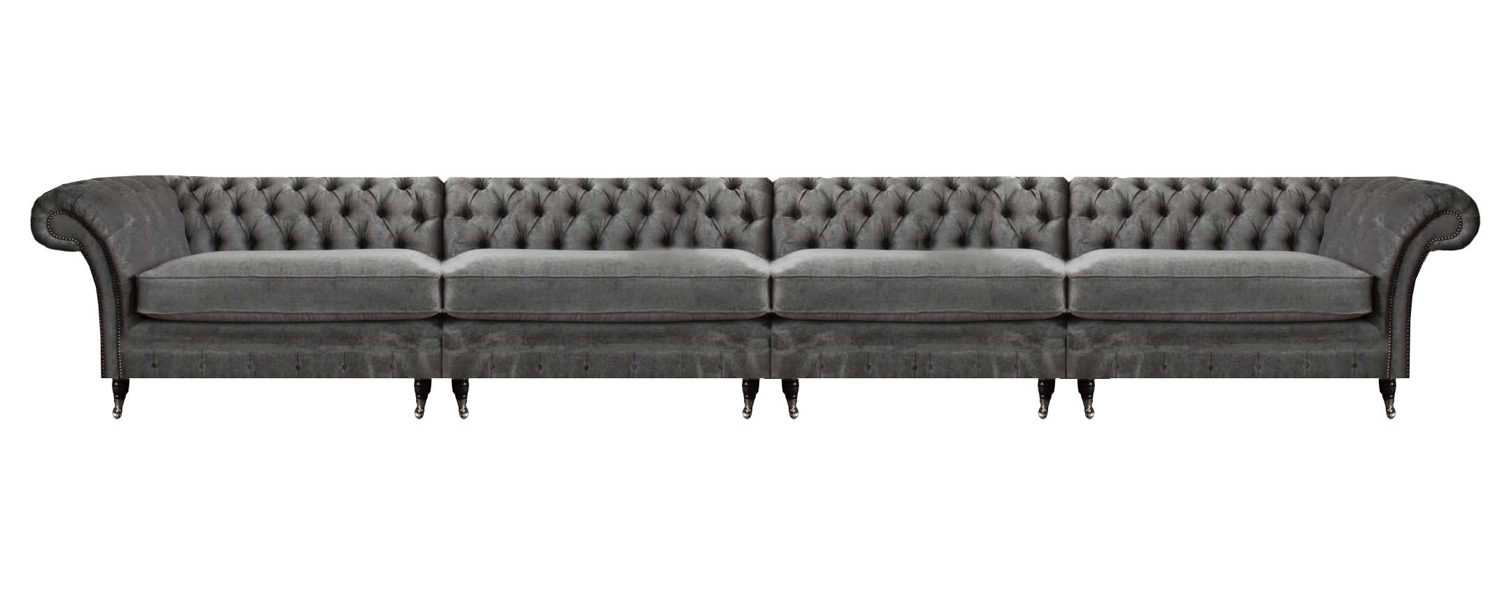 Chesterfield Designer Sofa Wohnzimmer Couchen Luxus Polster 4-Sitzer