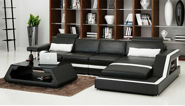 LEDERSOFA XXL WOHNLANDSCHAFT GARNITUR ECKCOUCH LEDER GARNITUR ECKSOFA POLSTER