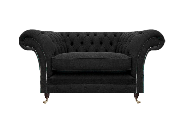 Sessel Neu Schwarz Chesterfield Designer Wohnzimmer Polstersessel Einrichtung