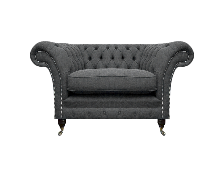 Chesterfield Sessel Polstermöbel Luxus Textil Möbel Wohnzimmer Chesterfield