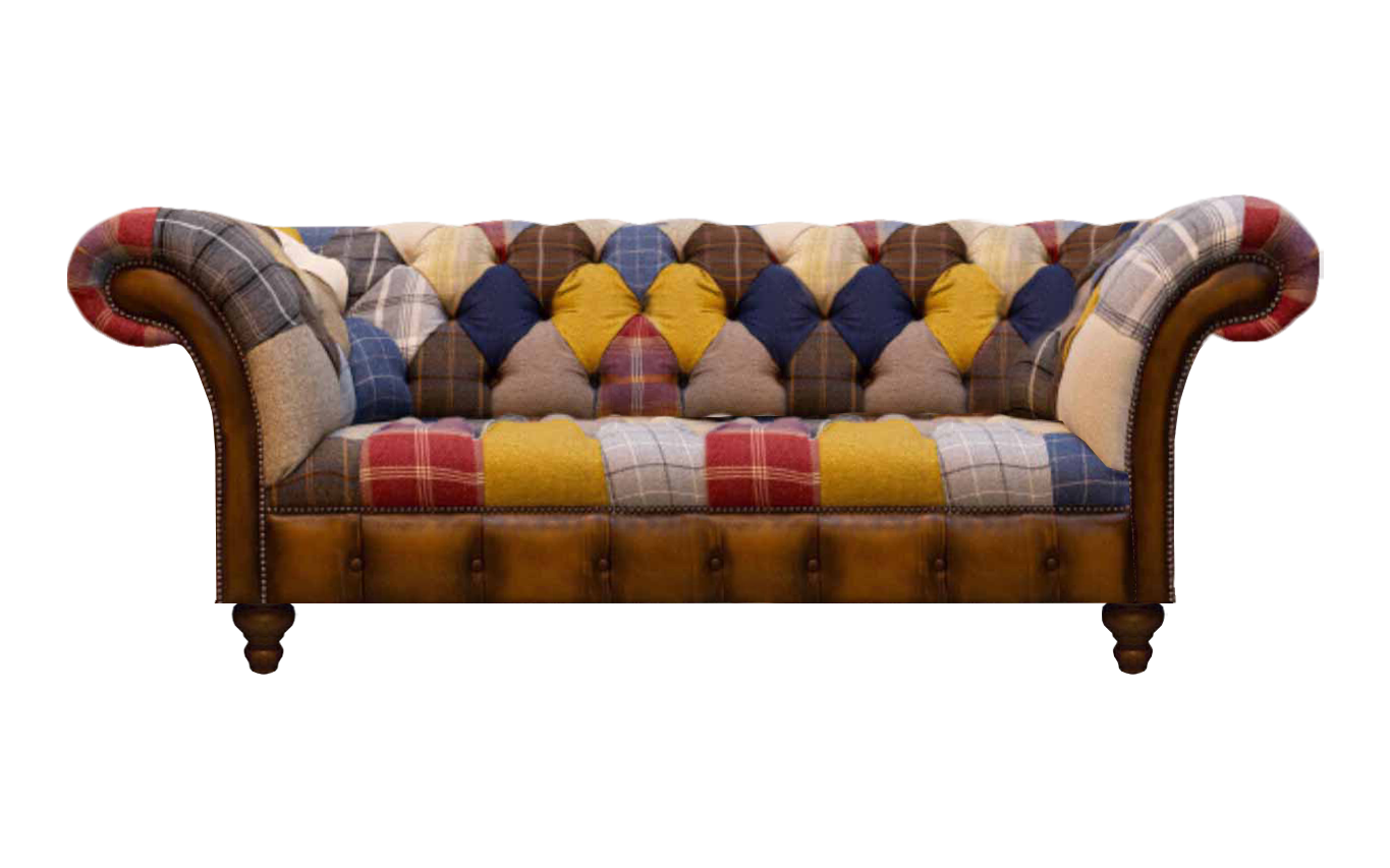 Neu Mehrfarbig Sofa Zweisitzer Couch Designer Sofas Polster Möbel Chesterfield