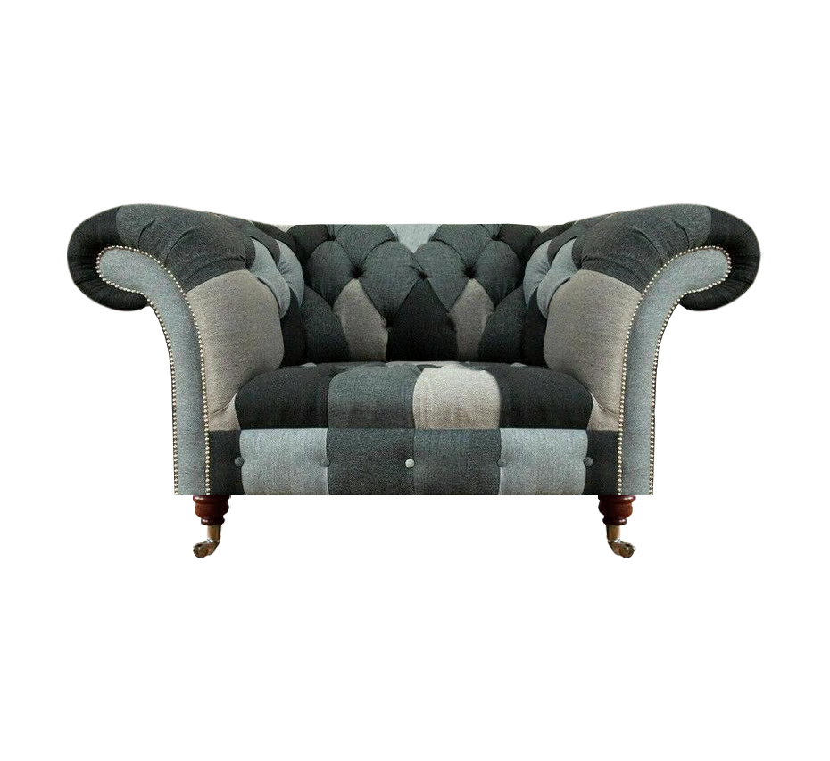 Polstermöbel Sessel Mehrfarbig Möbel Sitz Wohnzimmer Einrichtung Chesterfield