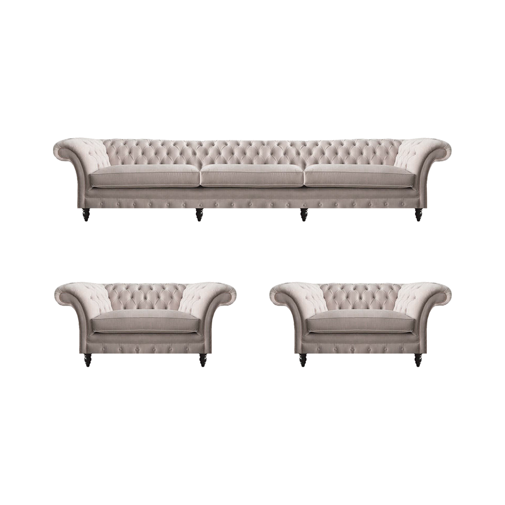 Wohnzimmer Modern Polstermöbel 3tlg Sofas Set Neu Einrichtung Chesterfield