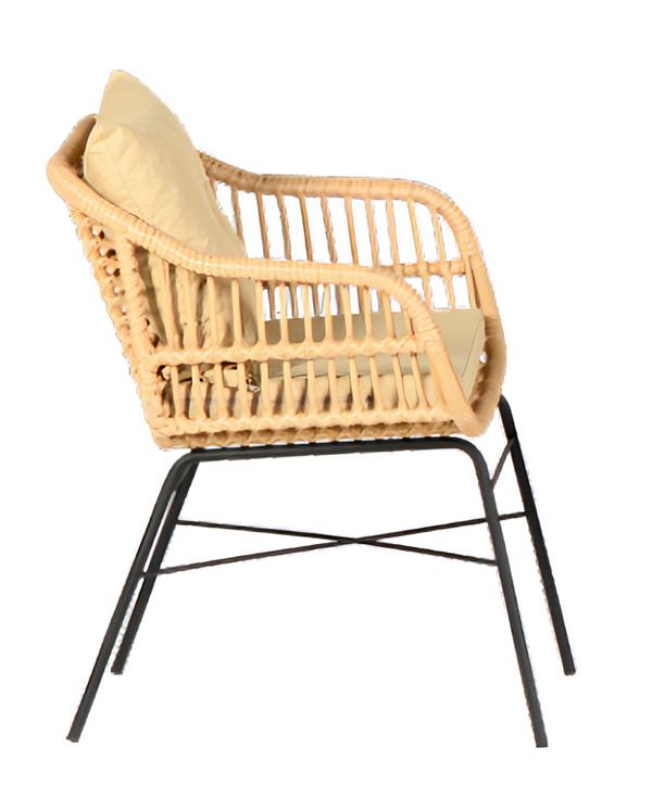 Outdoor Sessel Lounge Rattan Garten möbel Sitz Veranda Terrasse Balkon