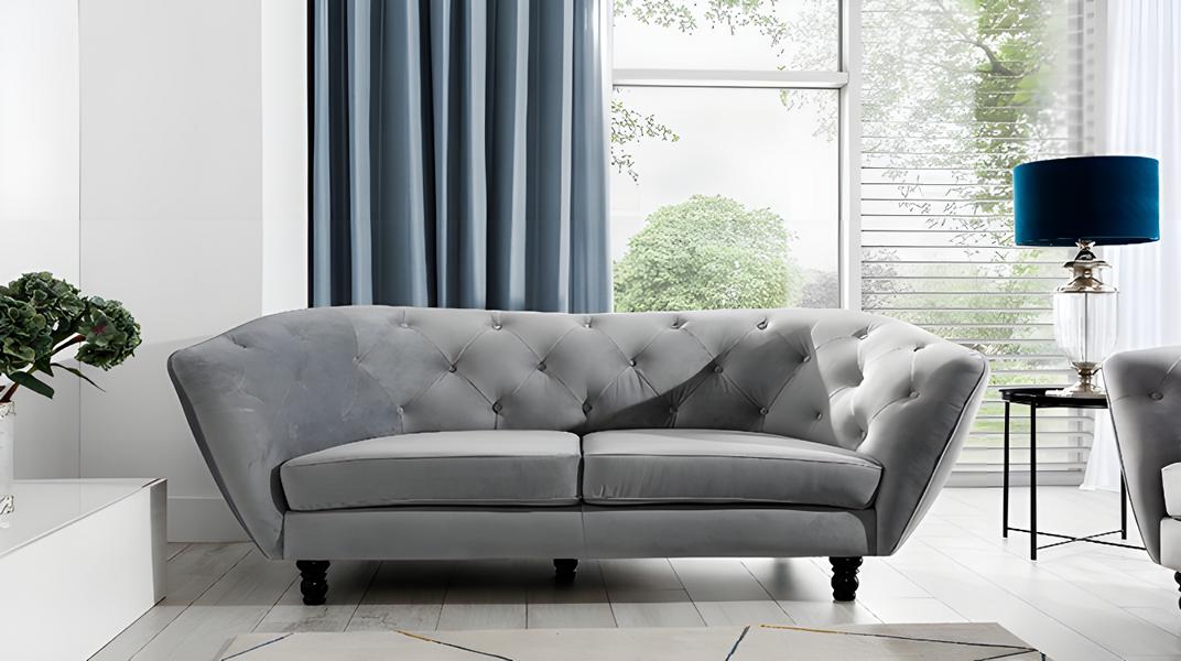 Sofa4Sitzer Wohnzimmer Luxus Hotel Einrichtung Polsterung Hochwertigkeit Eleganz