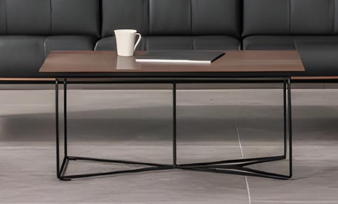 Couchtisch Beistelltisch Büro Wohnzimmer Design Couchtisch Modern Braun Neu