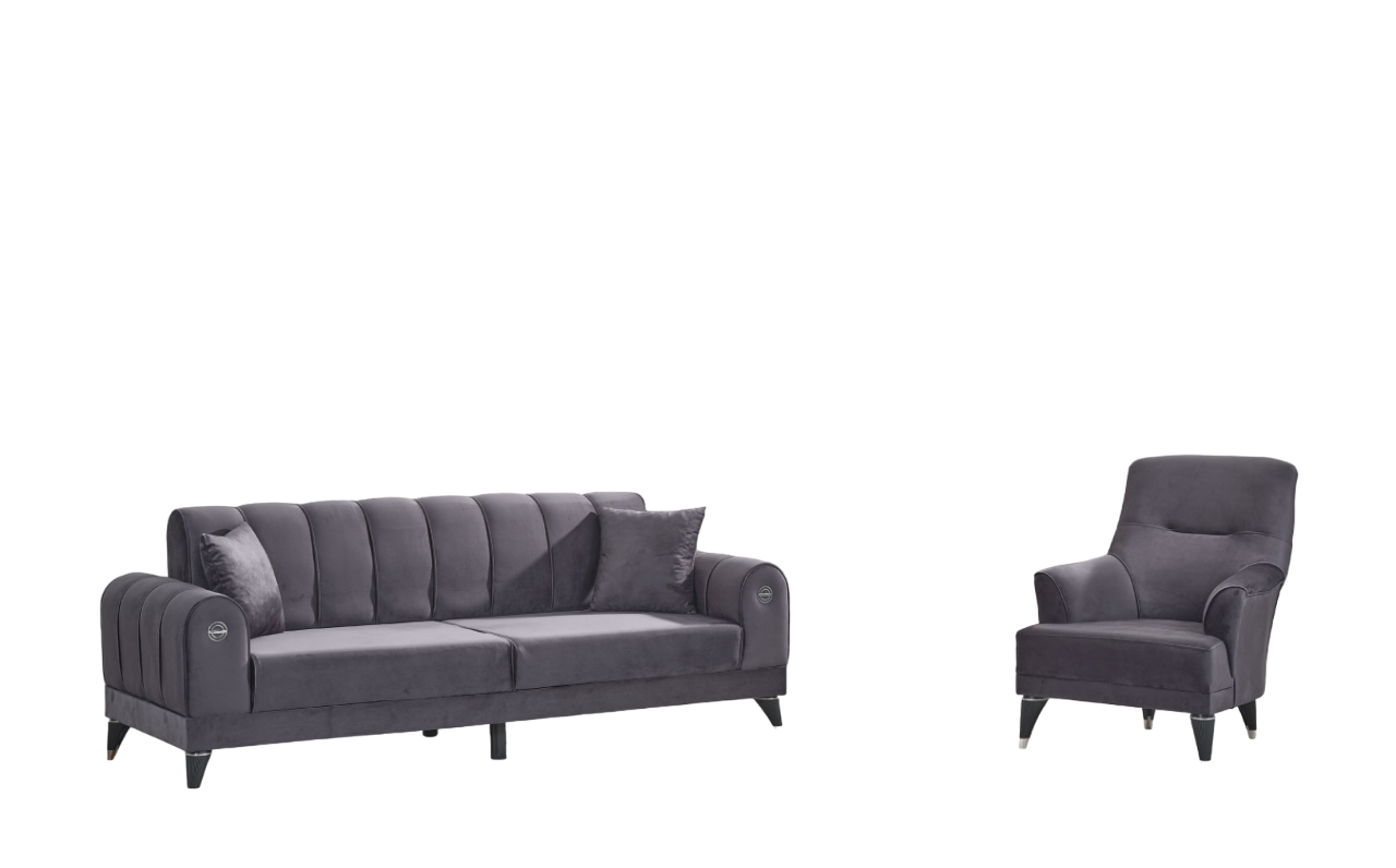 Sofagarnitur 3+1 Sitzer Set Design Sofa Polster Couchen Couch Modern Luxus Neu