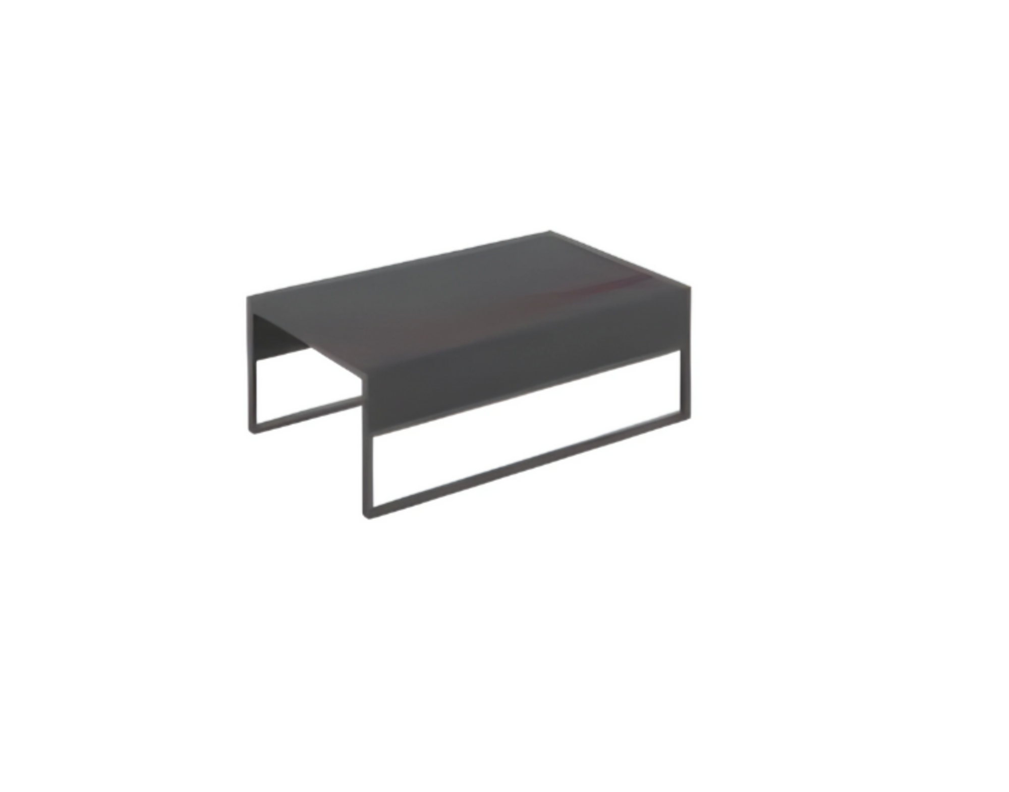 Couchtisch Büro Schwarz Holz Arbeitszimmer Luxus Modern Exclusive Büromöbel Neu