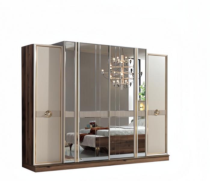 Kleiderschrank Kleiderstauraum Ankleideschrank Garderobenschrank Schrank 260cm