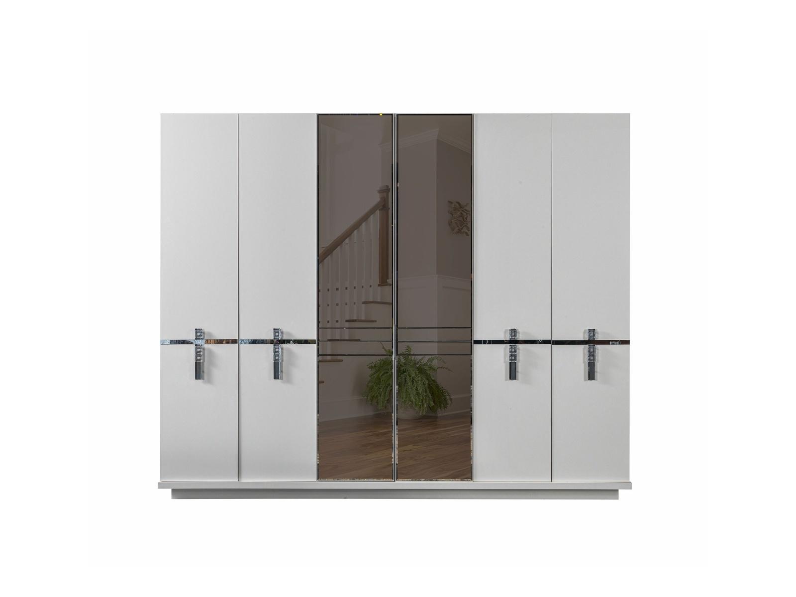 Kleiderschrank Weiß Design Luxus Schrank Modern Schlafzimmer Möbel Hochwertig