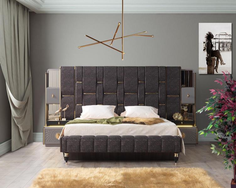 Schlafzimmer Komplettset Designer Schlafzimmermöbel Komplettangebot Set 3tlg.