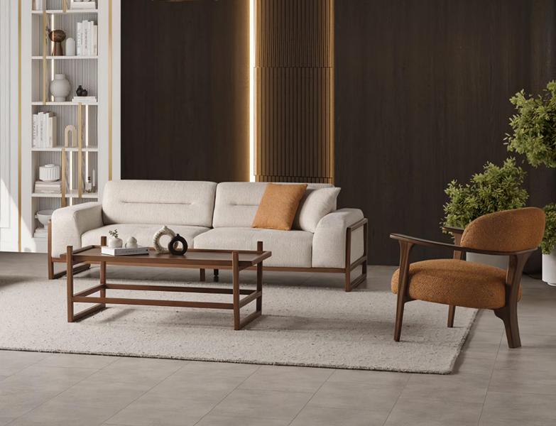 Garnitur Sofagarnitur Sofa 3 Sitzer Komplette Couchgarnitur Sessel Hochwertig