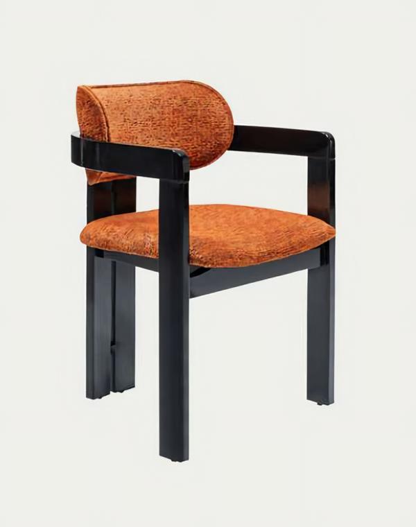 Esszimmerstuhl Braun Schwarz Edelstahl Strapazierfähig Stuhl Lehnstuhl Stühle