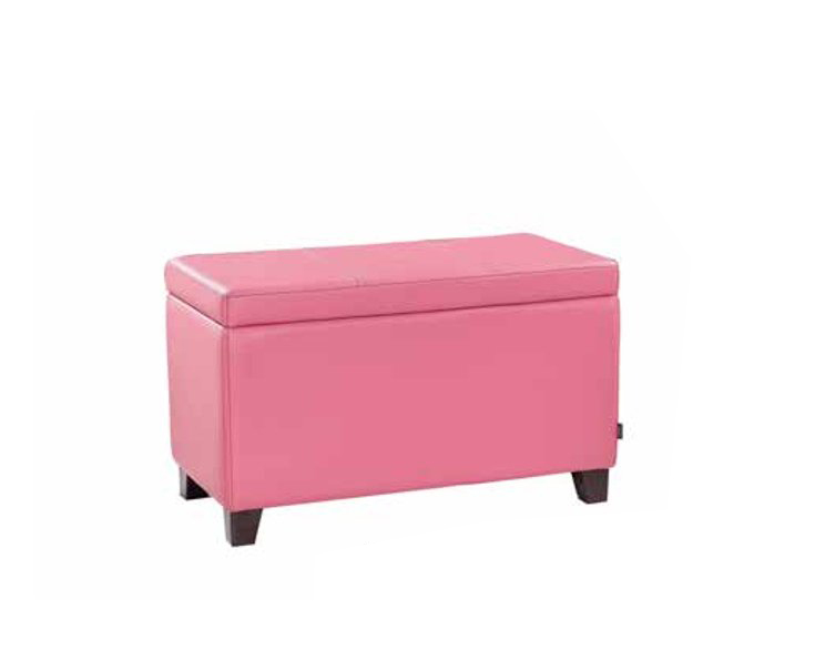 Luxus Barhocker Polsterhocker Modern Designer Wohnzimmer Leder Hocker Rosa