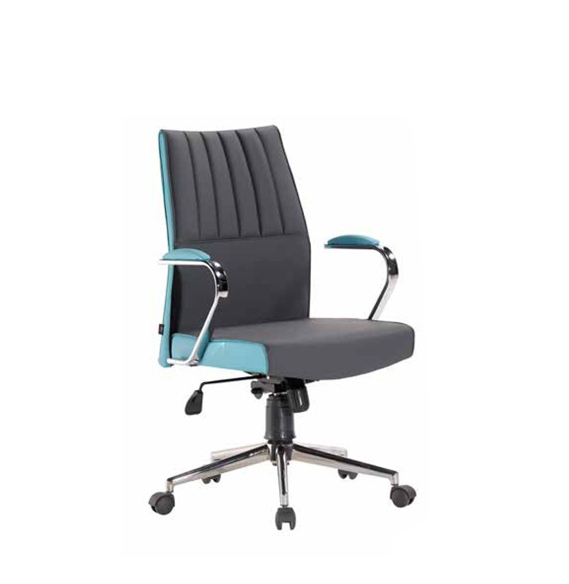 Bürosessel Bürostuhl Sessel Wohnzimmer Arbeitsstuhl Grau Luxus Moderne Möbel