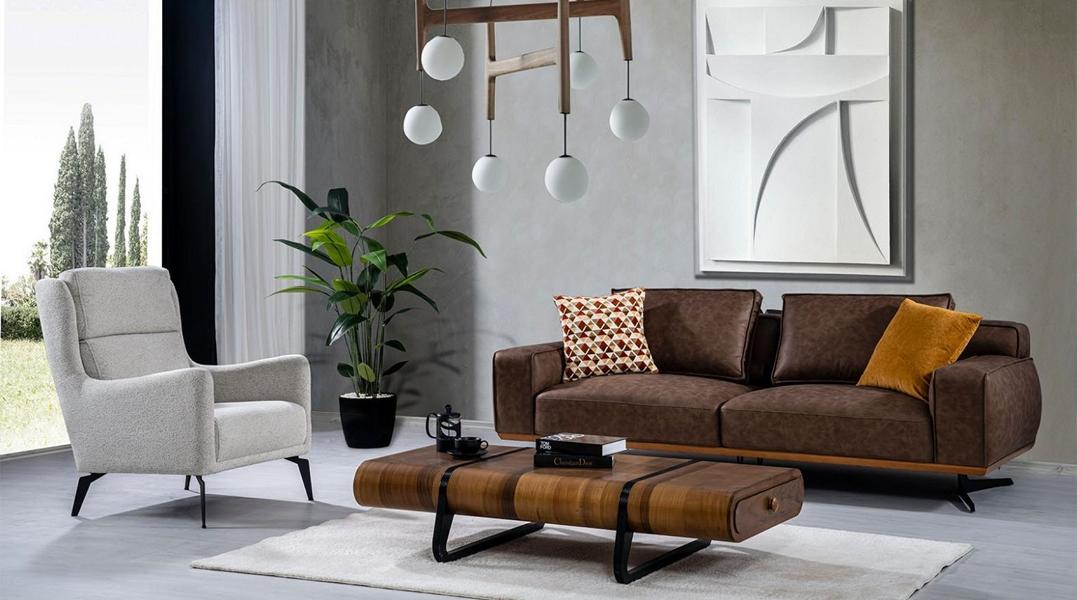 Wohnzimmergarnitur Polstergarnitur Sofa Set Sofakombination Sitzgarnitur 3+1