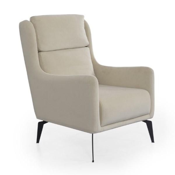 Polster Lounge Sessel Einrichtung Einsitzer Club Sitz Möbel Stoff Couchen