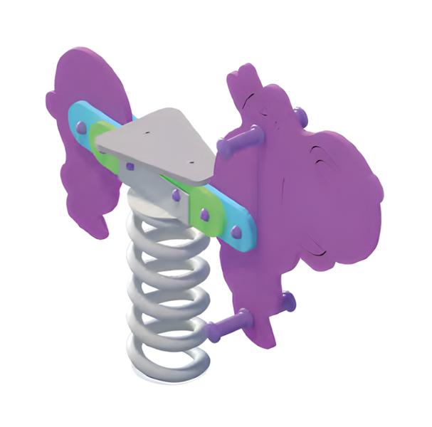 Schaukelwippe Wippgerät Wippe Schwingwippe Kinderwippe Spielplatz Nilpferd