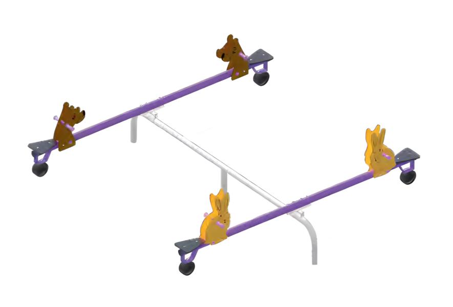 Wippe Balancierschaukel Doppelschaukel Kinderschaukel Schaukelsitz Federwippe