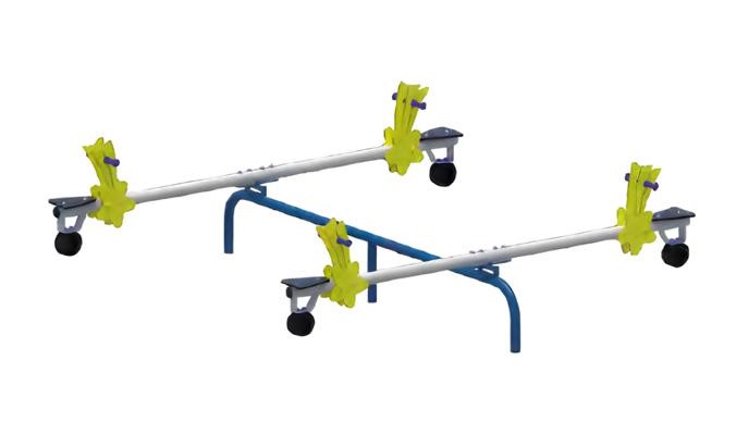 Balancierwippe Kinderspielplatz Freizeitanlage Spielgelände Freizeitpark Outdoor