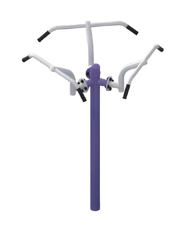 Klimmzugstangen Straßensportgeräte Crossover-Maschine Schrägbank Liegestütze