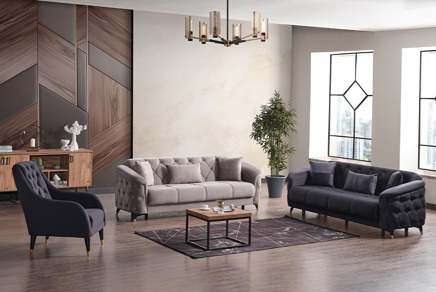 Sofa Polstergarnitur Sitzgarnitur Wohnlandschaft Couch Sitzgarnitur Lounge 3+2+1