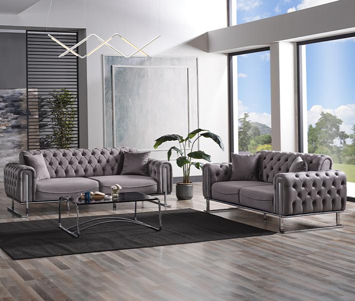 Textil Couch Sofagarnitur Neu 3 2 Sitzer Garnitur Design Moderne Sofa Couchen