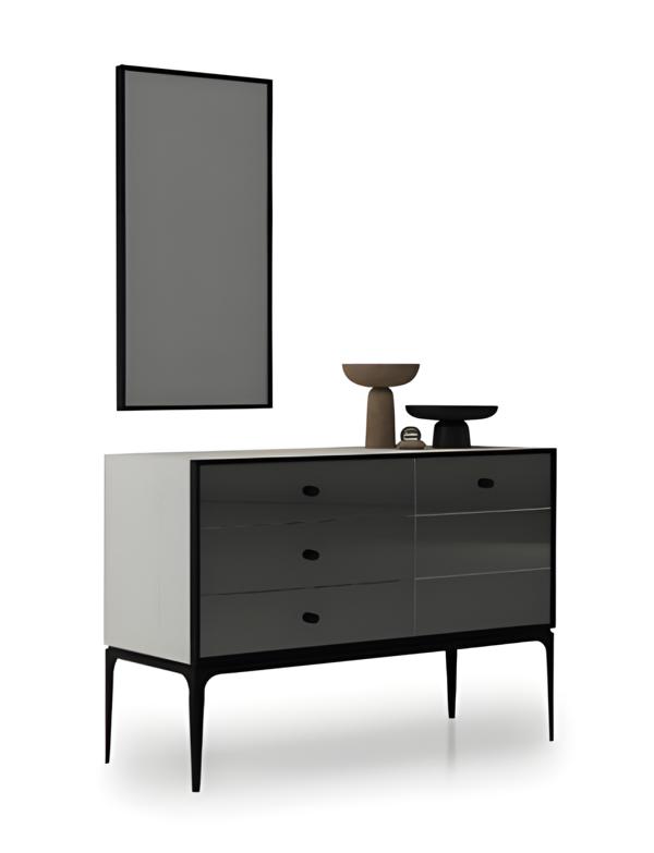 Funktional Weiß Schminktisch Elegant Schlafzimmer Möbel Kommode Neu