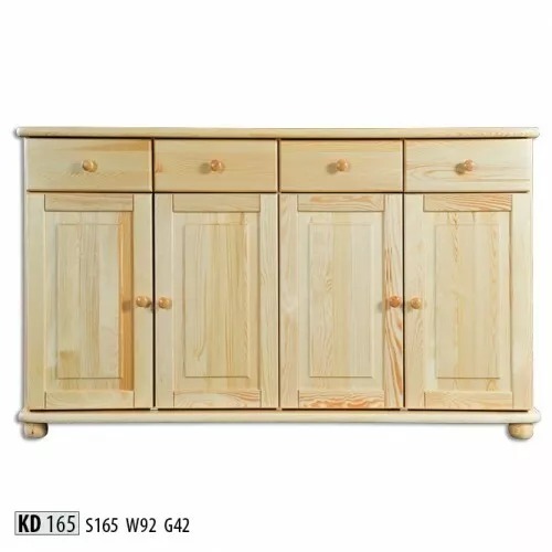 Massive Kommode Anrichte Sideboard Schrank Möbel Kommoden Echtholz Schränke